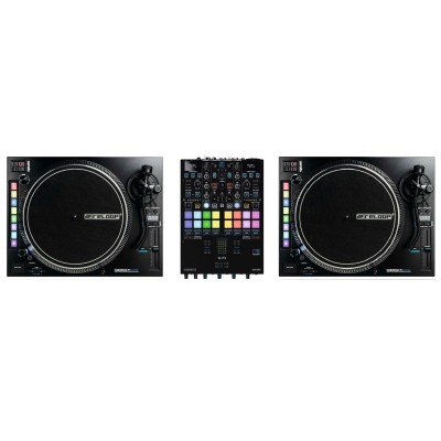Pack Regie DJ Vinyle : RP 8000 MK2 Silver + Elite
