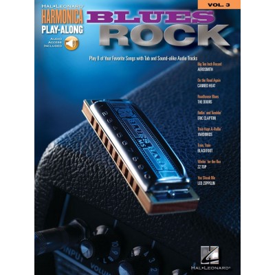 Harmonica Play-Along Volume 3 - Blues/Rock + AUDIO EN LIGNE