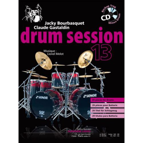 BOURBASQUET/GASTALDIN - DRUM SESSION VOL.13 + CD