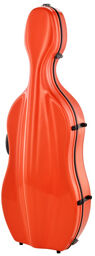 CE133 4/4 Cello Case POR Orange pastel