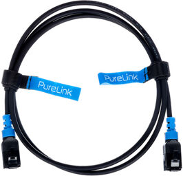 FI-PC100-010 Cat.6a Cable 1.0m Black