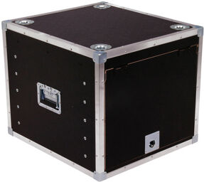 Sliding Door Rack 8U 50 Noir
