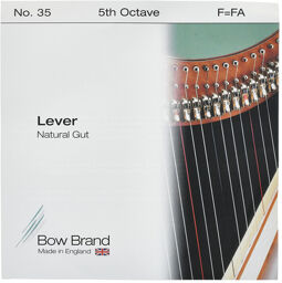 NG 5th F Gut Harp String No.35