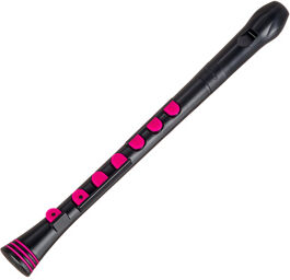 Recorder+ Baroque black-pink Noir