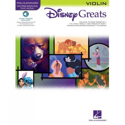 Disney Greats Violin + MP3