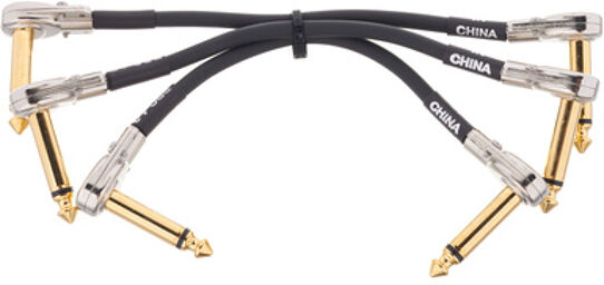 BPC-4-3 Patch Cable Set Noir