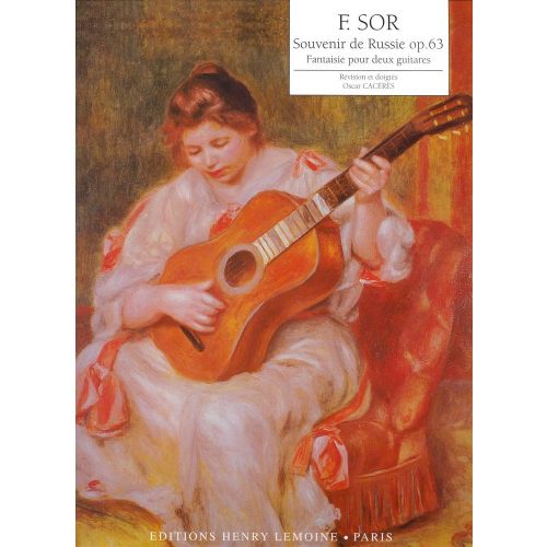 Sor/caceres - Souvenir De Russie Op.63 - 2 Guitares
