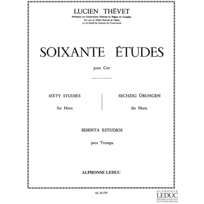 60 Etudes pour cor - Vol. 1