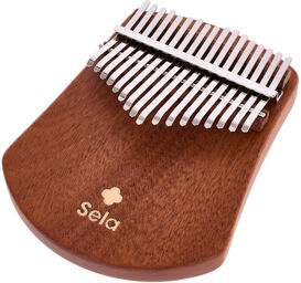 Kalimba 17 Solid Sapelli Naturel mat