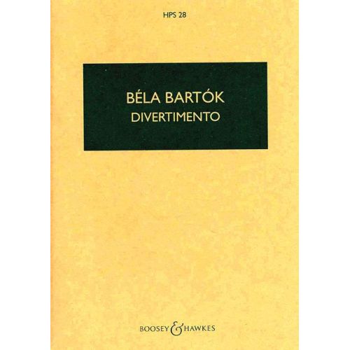 Bartok Bela - Divertimento - String Orchestra
