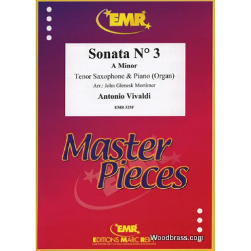 Vivaldi Antonio - Sonata N°3 A Minor - Sax Ténor & Piano