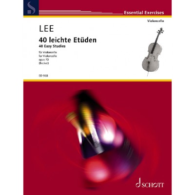 Lee - 40 Easy Studies Op. 70 - Violoncelle