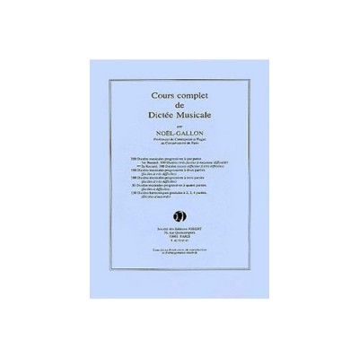 Noelgallon - Dictées Progress.1part.200 V.2 - Dictées Musicales