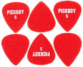Felt Raindrop Red Soft Pick S