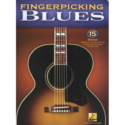 Fingerpicking Blues 15 Songs Arr For Solo Guitar - Guitar Tab