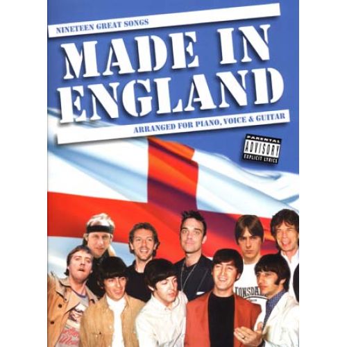 MADE IN ENGLAND - 19 GREAT SONGS - PVG