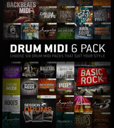 Drum Midi 6 Pack