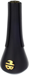 Soft Straight Mute Trumpet Noir