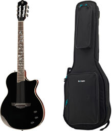 Nashville Nylon Plus BK w/Bag Noir haute brillance