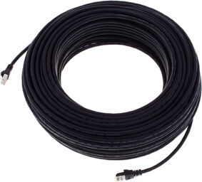 CAT6A Patchkabel 50m, sw noir
