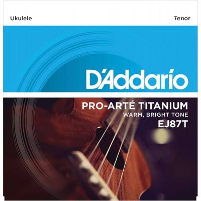 EJ87t Titanium Ukulélé Strings Ténor