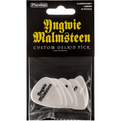 Mediator Sign. Yngwie Malmsteen Delrin 1,5mm par 6