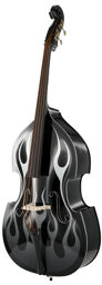 Rockabilly Vintage Flames BK/V