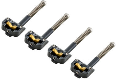 4 KickAss Saddle Set - Black noir