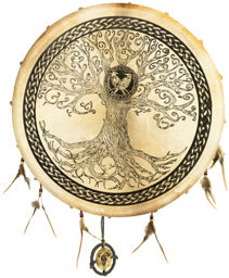 Shaman Drum Goat Skin Tree 60