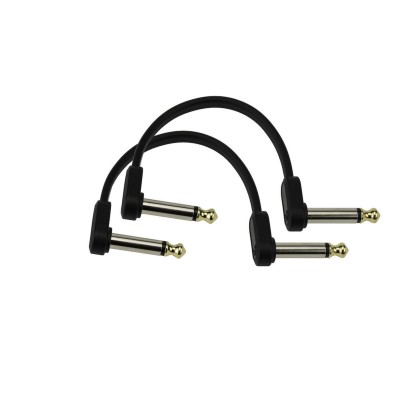 PW-fprr-204os Flat Patch Cable Right Angled 10CM Double