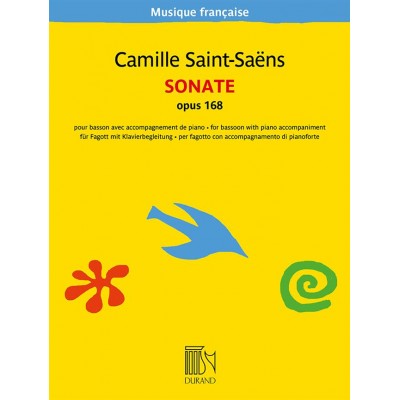 SAINT-saens Camille - Sonate Pour Basson Op.168