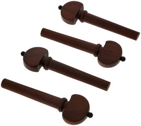 Violin Pegs Dark Boxwood EN/BK
