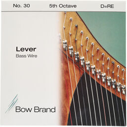 BW 5th D Harp Bass Wire No.30
