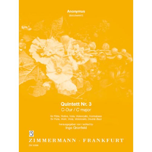 Anonymus (boccherini?) - Quintett NR. 3 C-dur