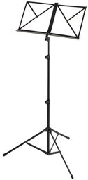 Music Stand Black Noir
