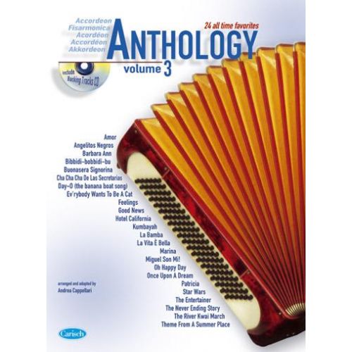 CAPPELLARI A. - ANTHOLOGY VOL. 3 + CD - ACCORDEON