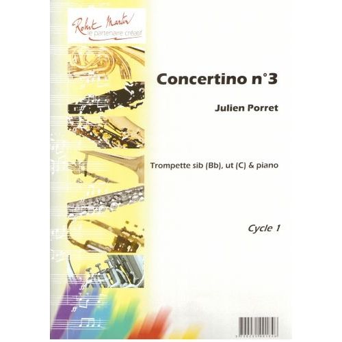 Robert Min Porret J. - Concertino N3, Sib Ou Ut