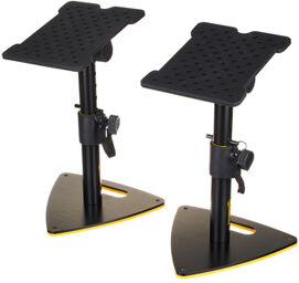 Monitor Speaker Stand Table noir