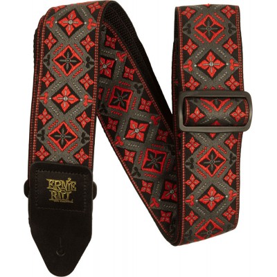 Sangle Jacquard Red King