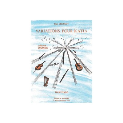 Creusot - Variations Pour Katia - Piano