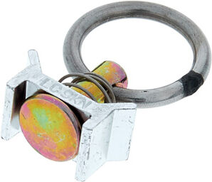 Single Stud with Ring