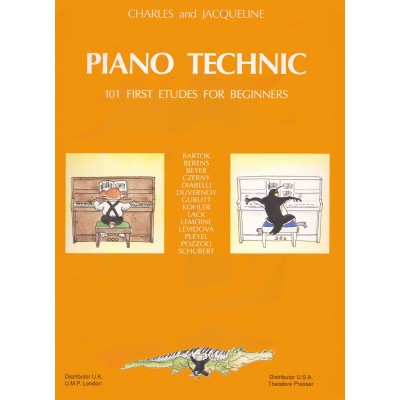 Herve C./ Pouillard J. - Piano Technic - 101 Studies For Beginners - Piano