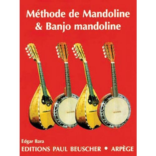 Bara Edgar - Methode De Mandoline et Banjo Mandoline