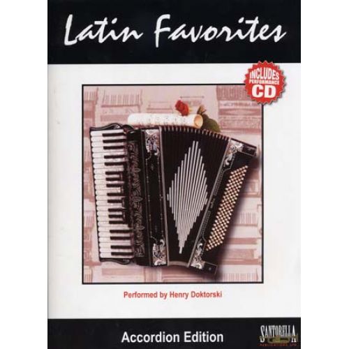 Latin Favorites Accordion + CD