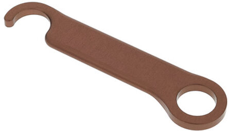 Aluminum Guitar Lock Bronze