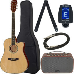 D-120CE NT Bundle Naturel haute brillance