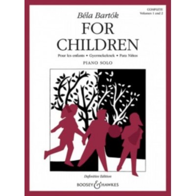 Bartok Bela - For Children Vol.1 & 2 - Piano