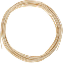 Cloth Covered Stranded Wire WH Blanc