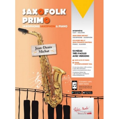 Michat J. D. - Saxofolk Primo + Audio - Saxophone