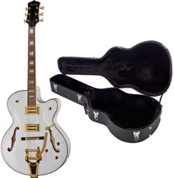 BigTone Trem White w/Case Vintage White